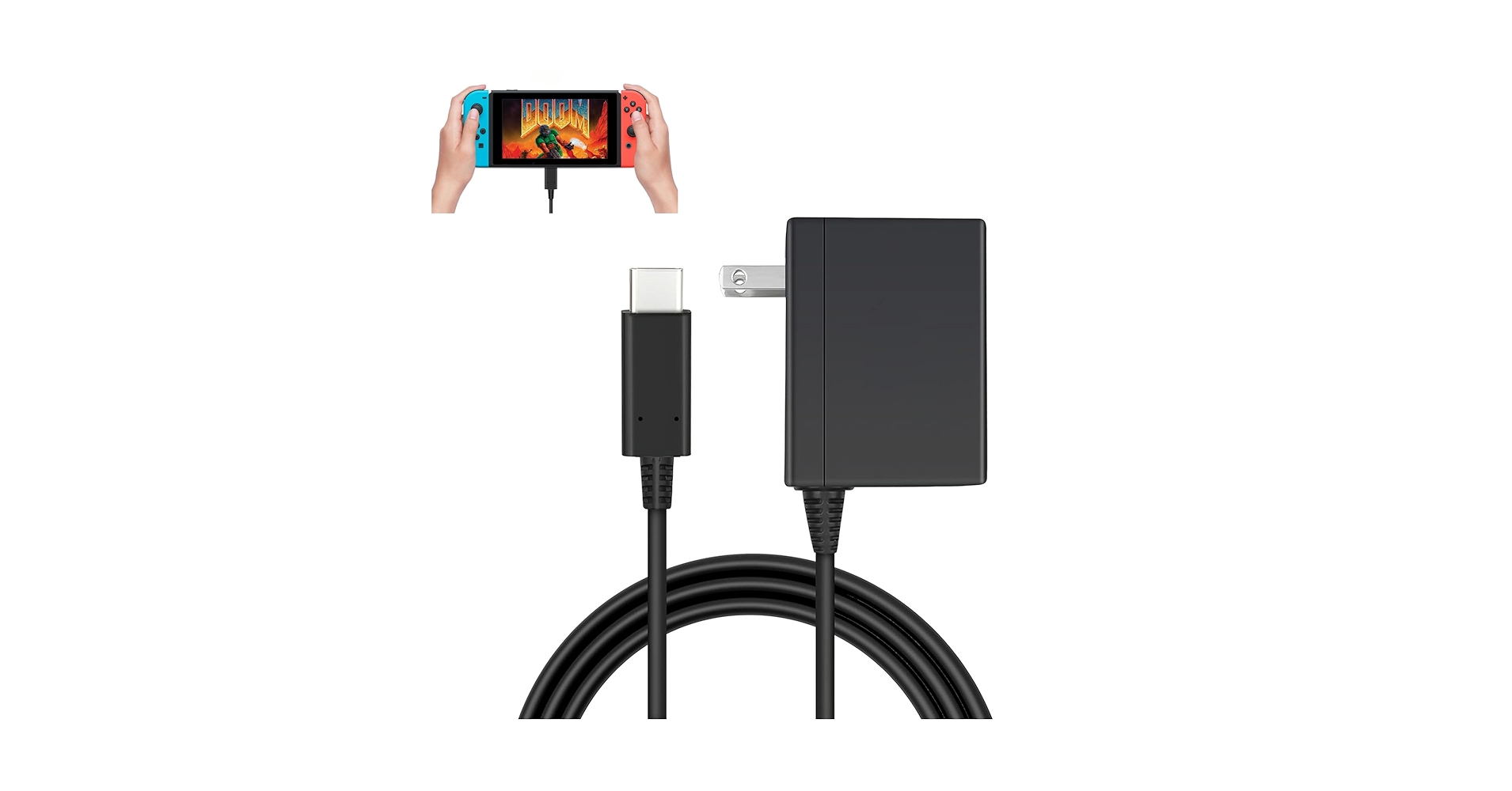 Amazon.com: Adapter Power Cord for Nintendo Switch